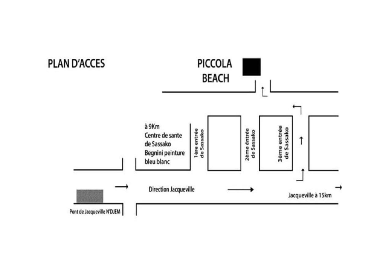 Piccola Beach Sassako Begniny Exterior foto